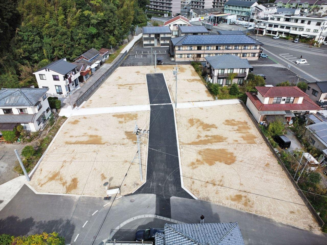 北浜航空写真